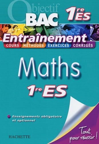 Maths 1e ES Enseignement obligatoire et optionnel book