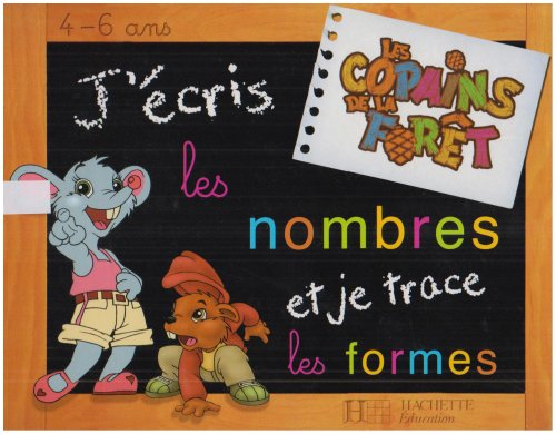 J'écris les nombres et je trace les formes Books