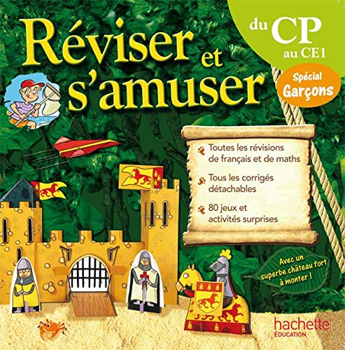 Réviser et s'amuser du CP au CE1: Spécial garçons book