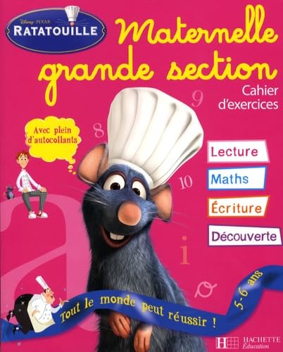Ratatouille Maternelle Grande Section: Cahier d'exercices book