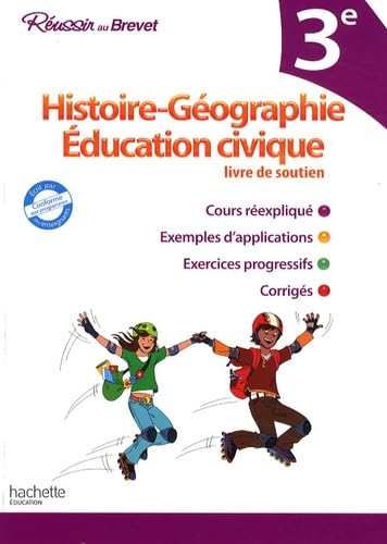 Histoire-géographie, Education civique 3e: Livre de soutien Books