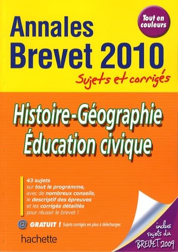 Histoire-Géographie Education civique 2010 book