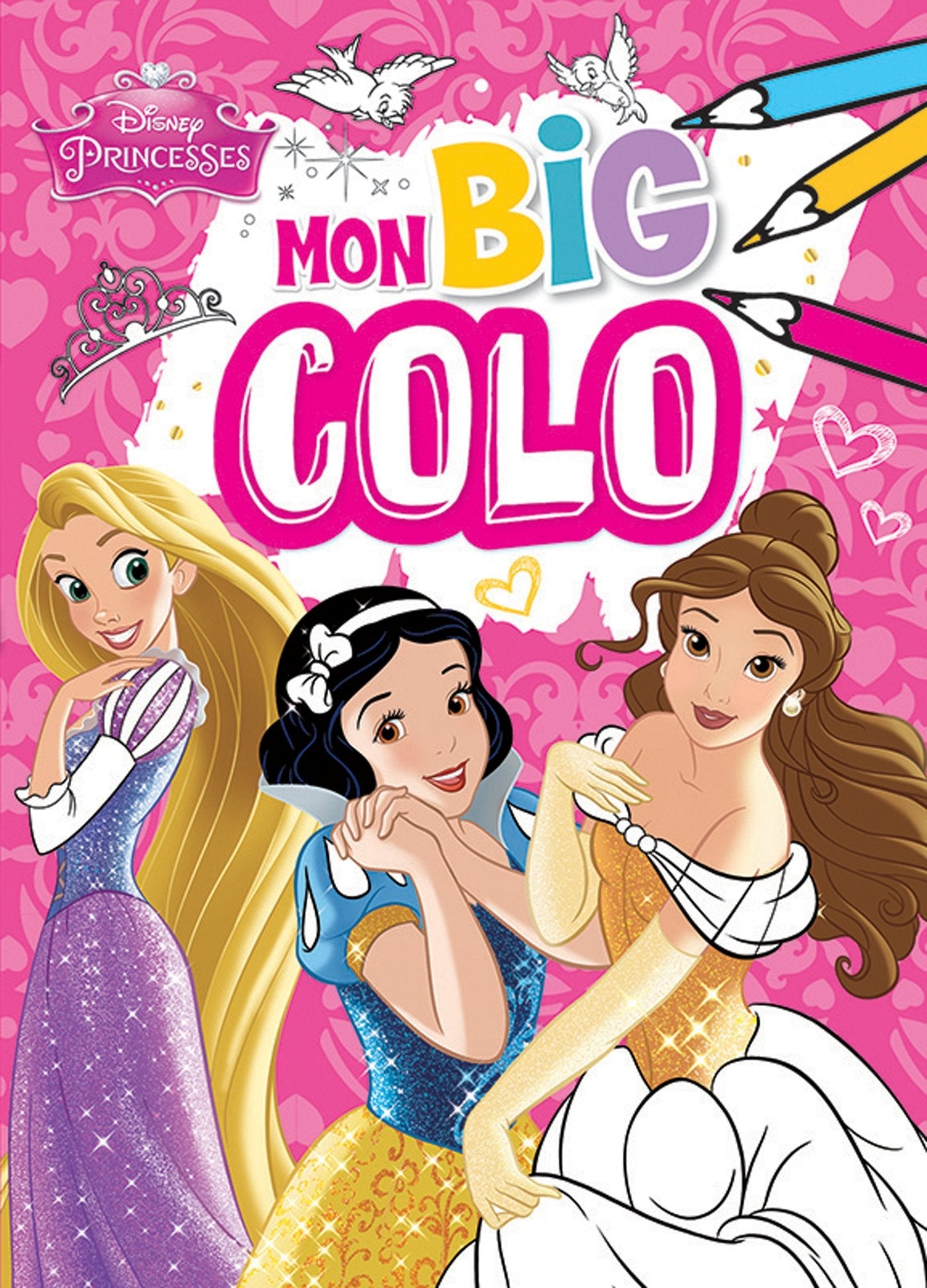 Princesses, mon gros coloriage book