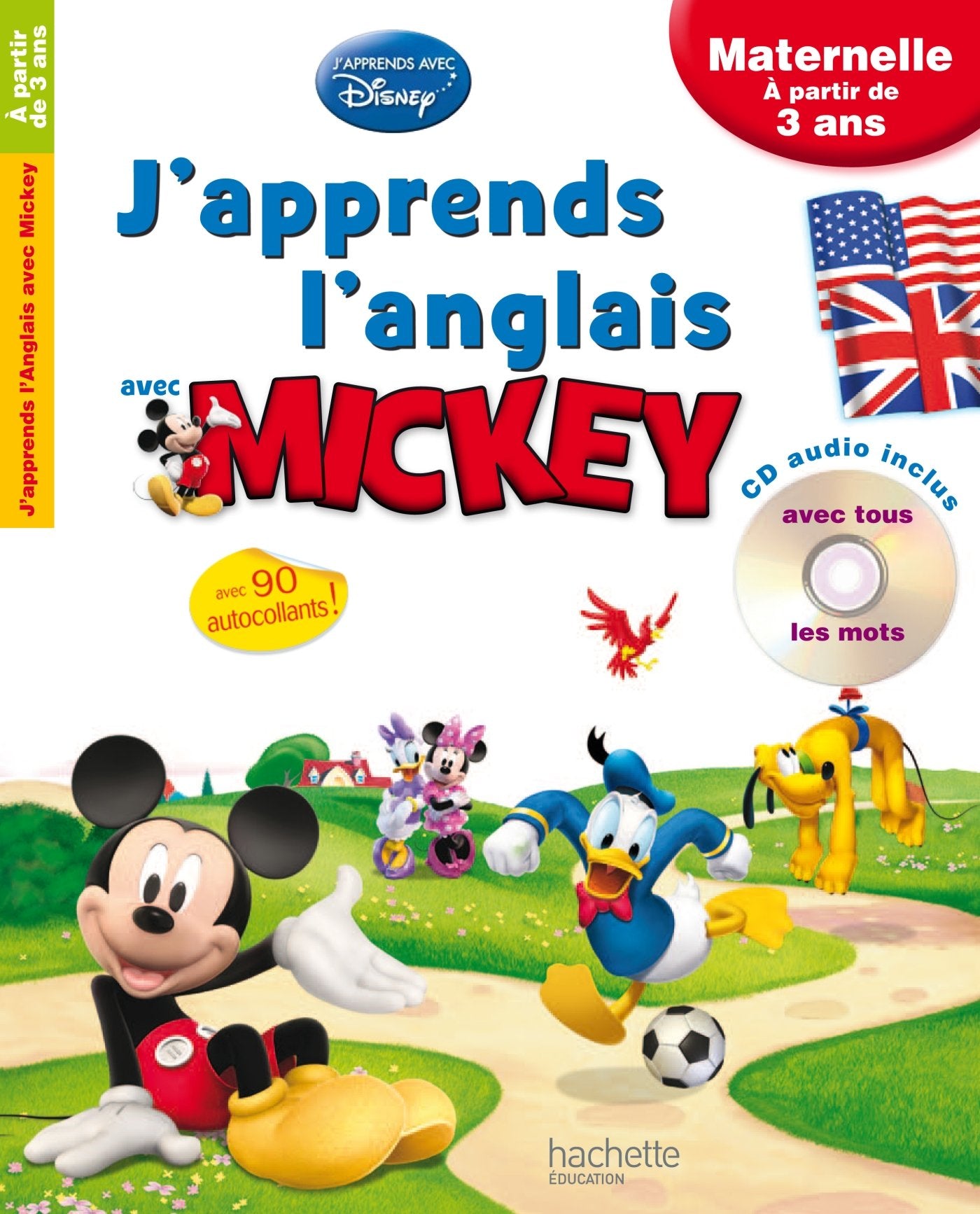 J'apprends l'anglais avec Mickey Maternelle book