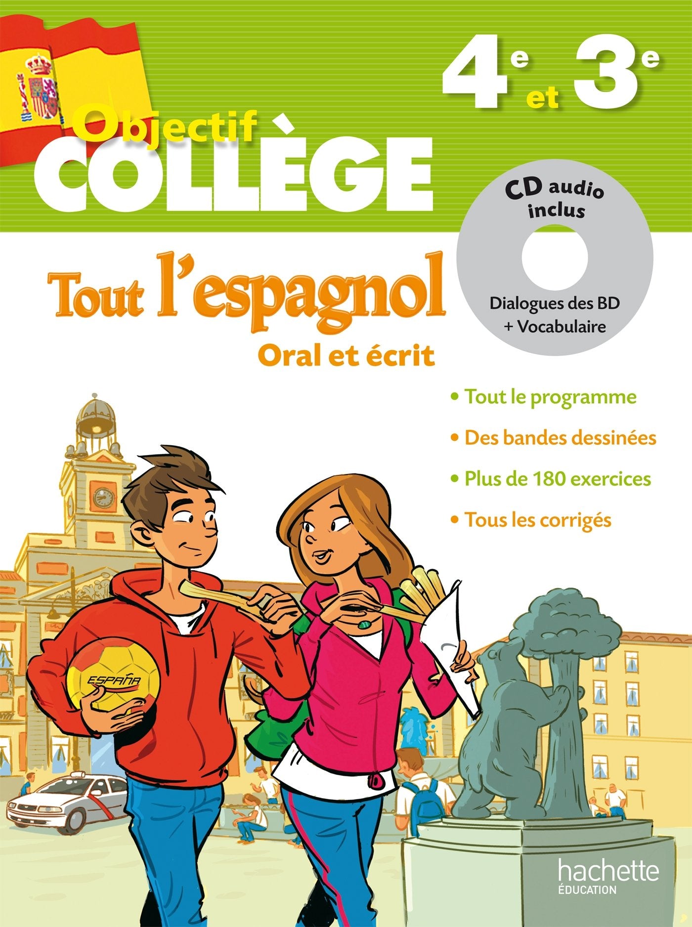 Tout l'espagnol oral et écrit 4e et 3e book