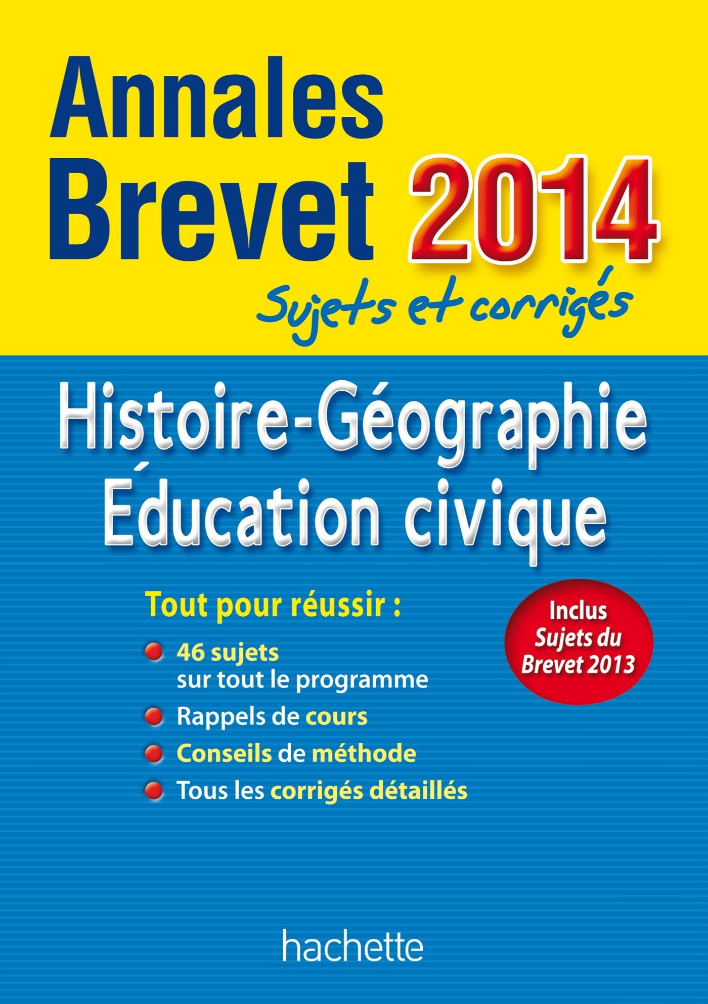 Histoire-Géographie Education civique Brevet: Sujets et corrigés book