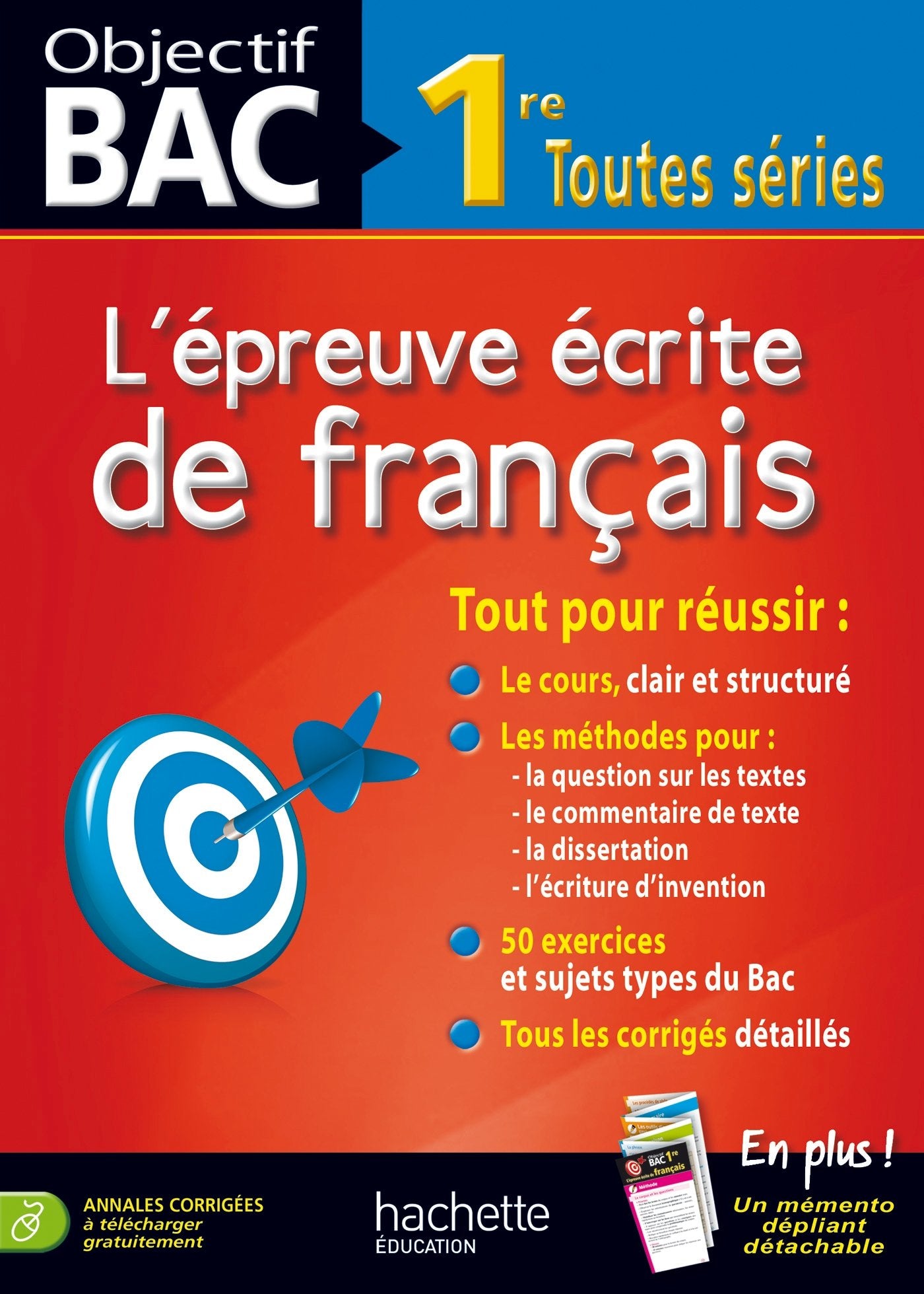 L'épreuve écrite de francais 1re toutes séries book