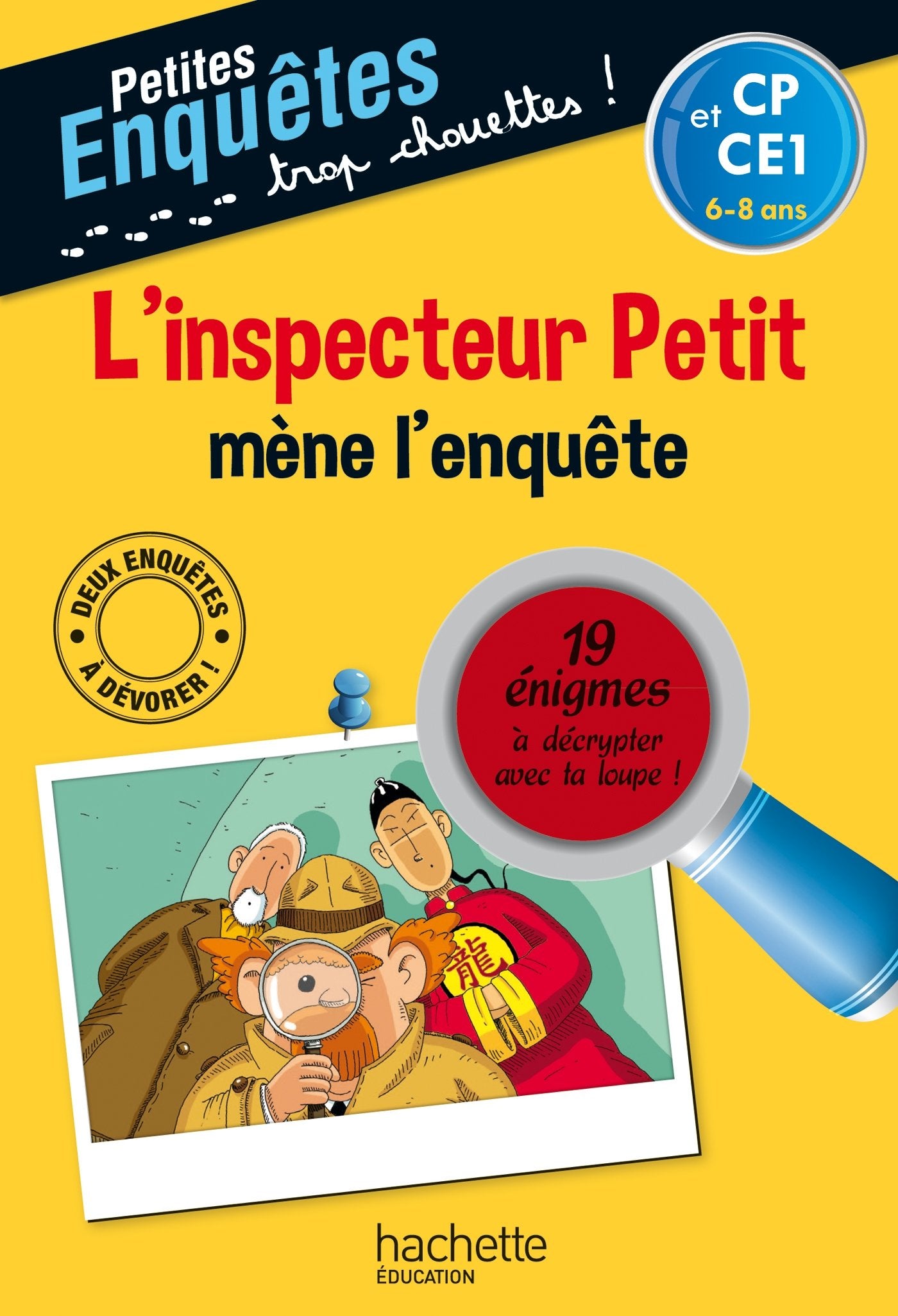 L'inspecteur Petit mène l'enquête: CP et CE1 Books
