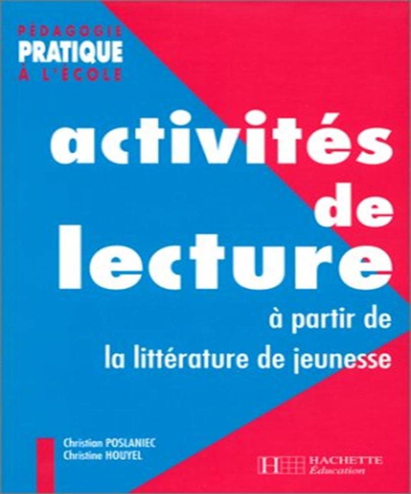 Activites De Lecture A Partir De La Litterature De Jeunesse book