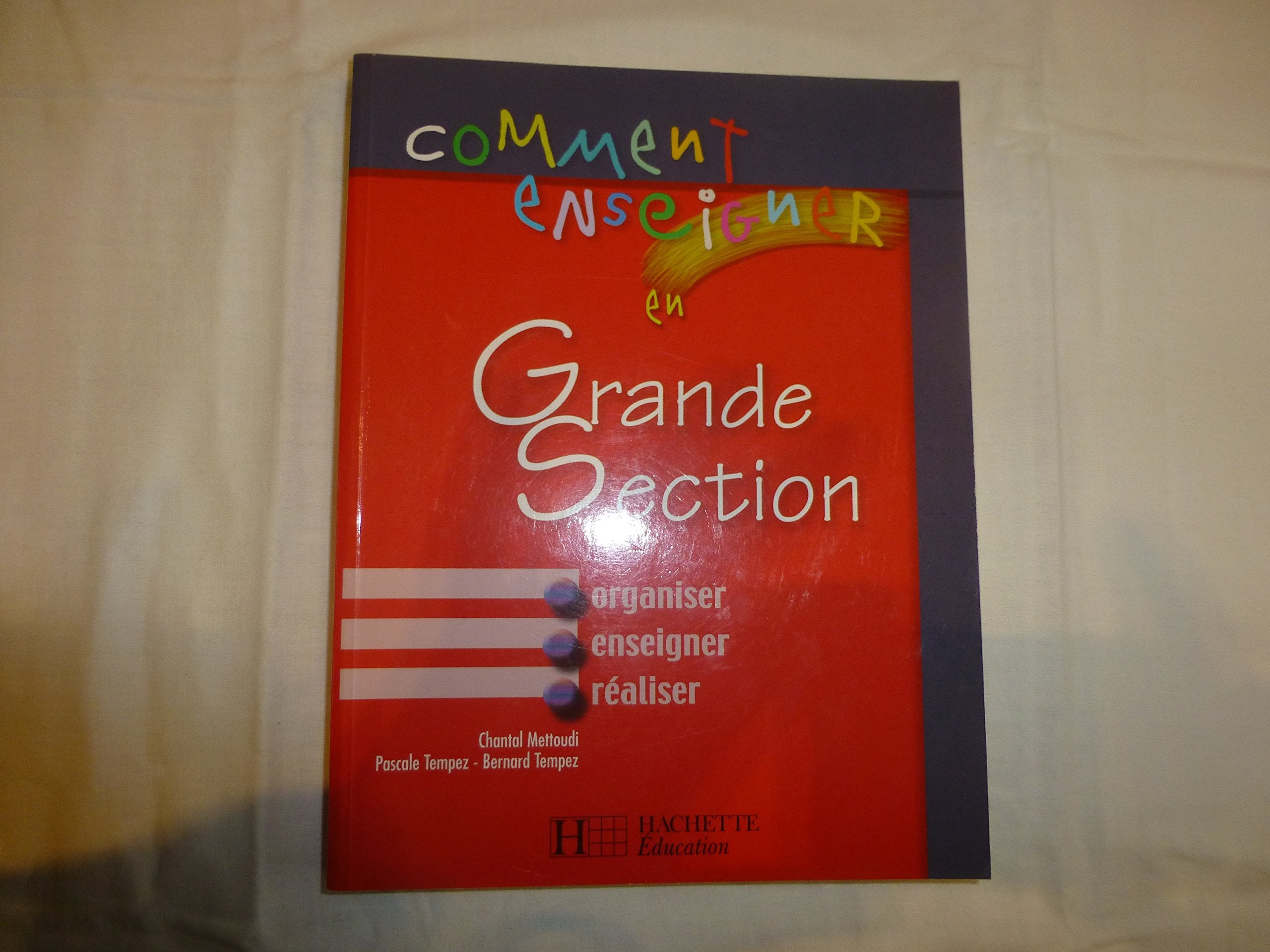 Product Image: Comment enseigner en Grande Section