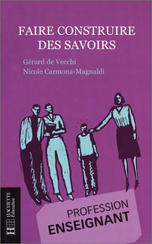 Faire construire des savoirs book