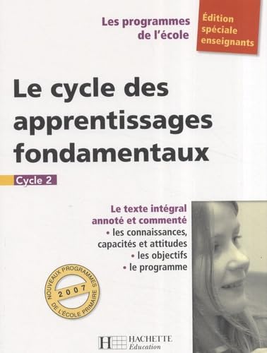 Le cycle des apprentissages fondamentaux: Cycle 2 book