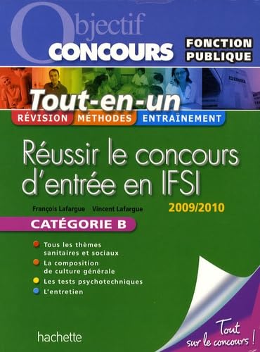 Réussir le concours d'entrée en IFSI: Fonction publique Catégorie B book