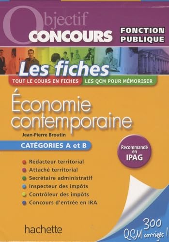 Economie contemporaine: Catégorie A et B book