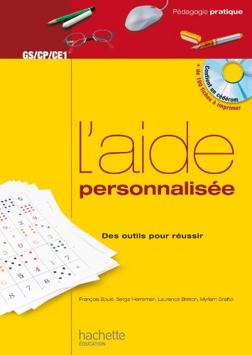 L'aide personnalisée + CD: Des outils pour réussir GS - CP - CE1 Books