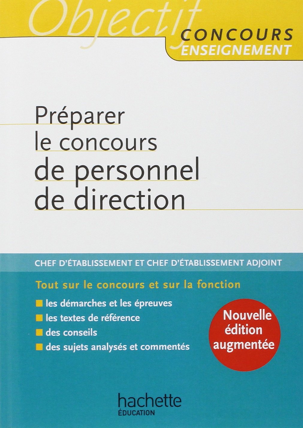 Préparer le concours de personnel de direction book