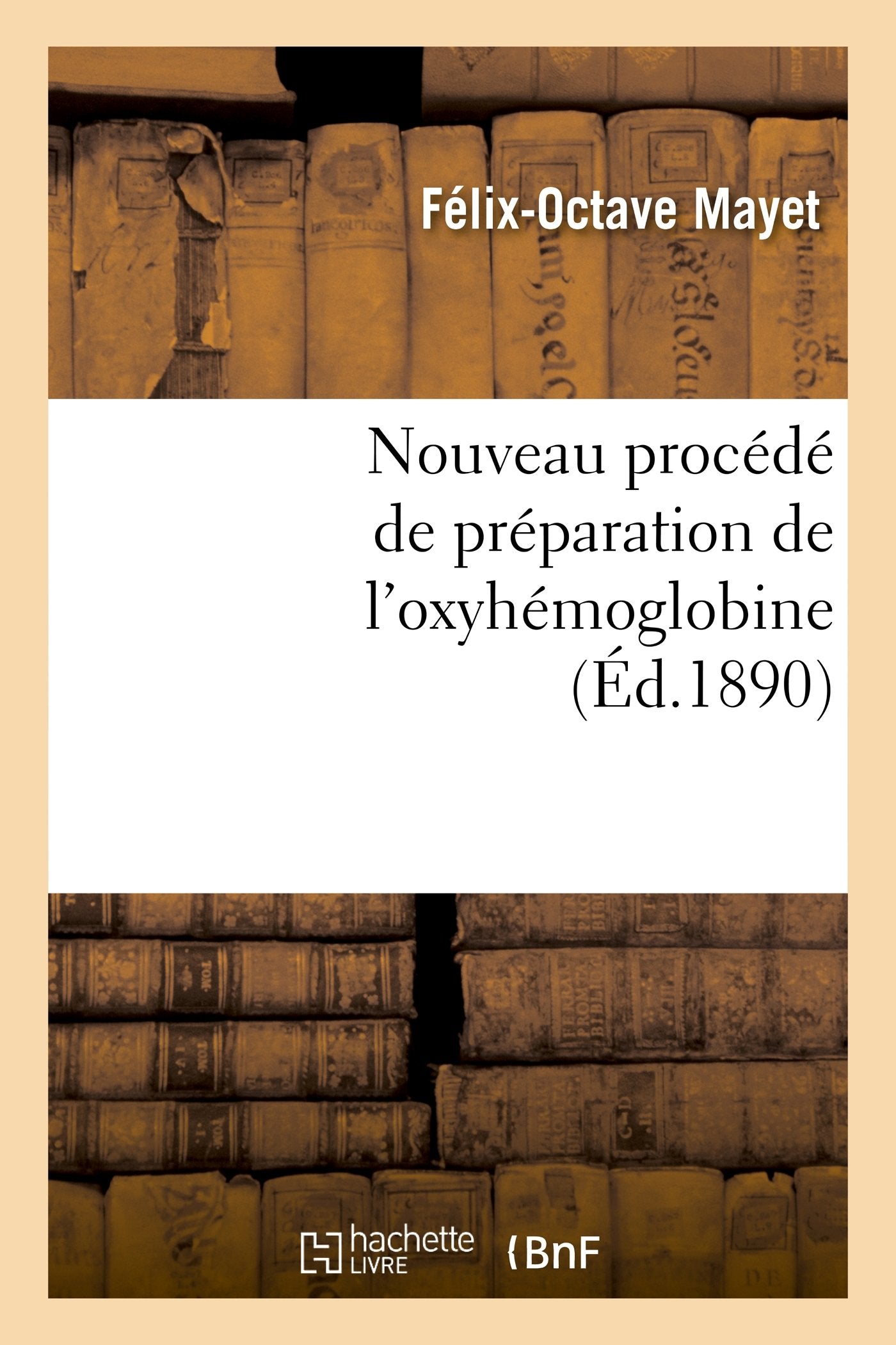 Nouveau procédé de préparation de l'oxyhémoglobine book