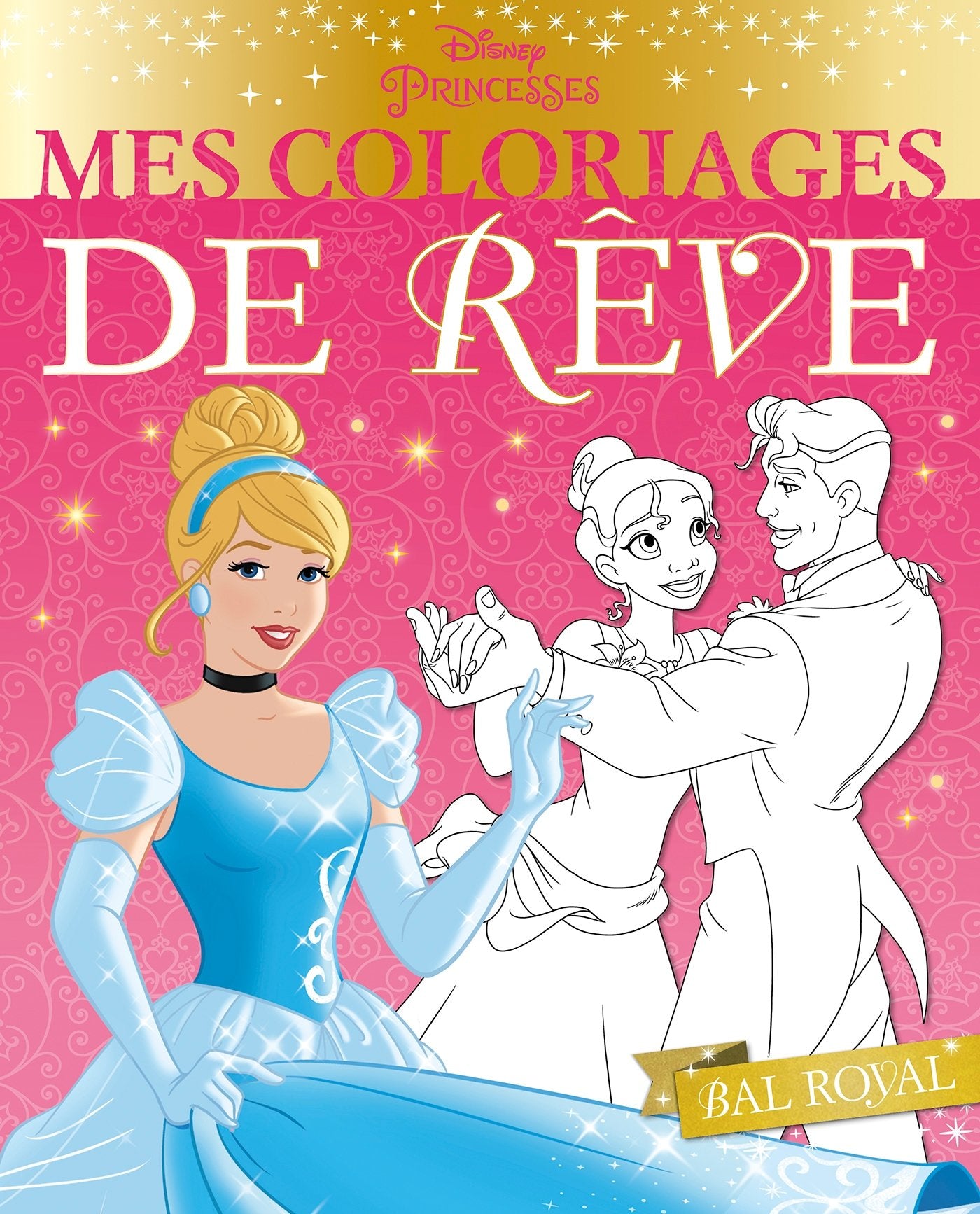 DISNEY PRINCESSES - Mes Coloriages de Rêve - Bal royal Tiptoi & Games