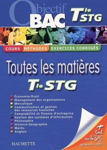 Toutes les mantières Tle STG book