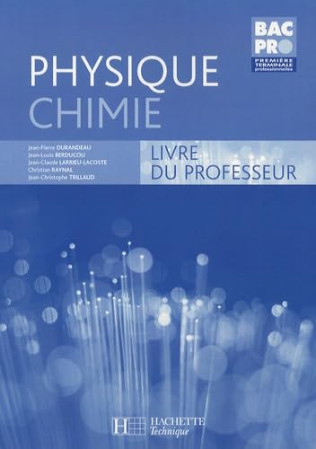 Physique Chimie: Livre du professeur Books
