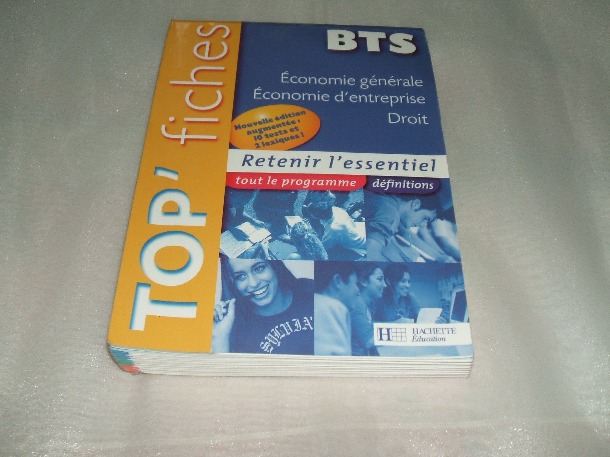 Economie générale, Economie d'entreprise, Droit BTS book