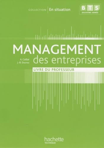 BTS 2e année Management des entreprises: Livre du professeur book