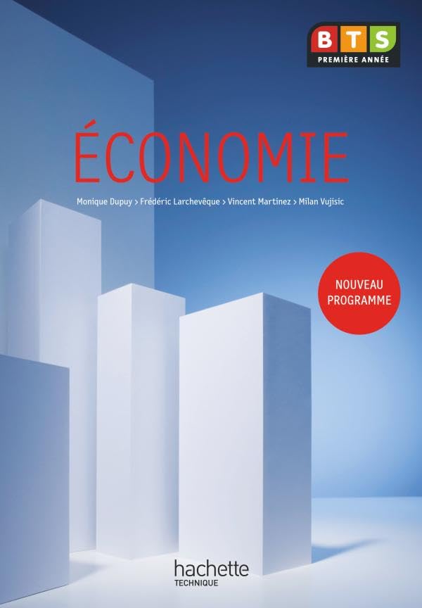 Économie, BTS 1re année, Livre de l'élève, éd. 2009 book