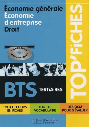Economie génerale, Economie d'entreprise, Droit BTS tertiaires book