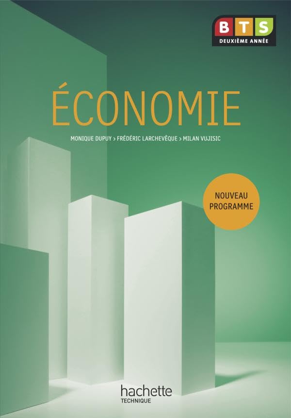 Économie, BTS 2e année, Livre de l'élève, éd. 2010 book
