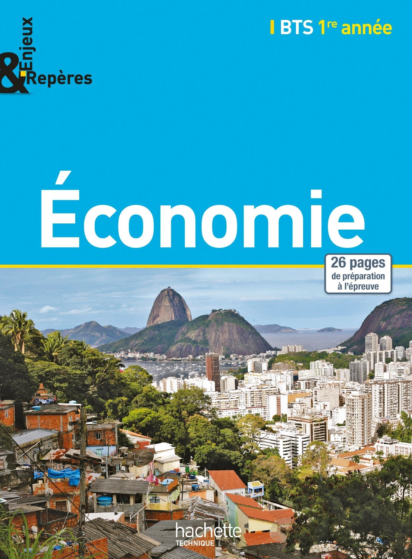 Enjeux et Repères Economie BTS 1re année - Livre élève - Ed. 2014 book