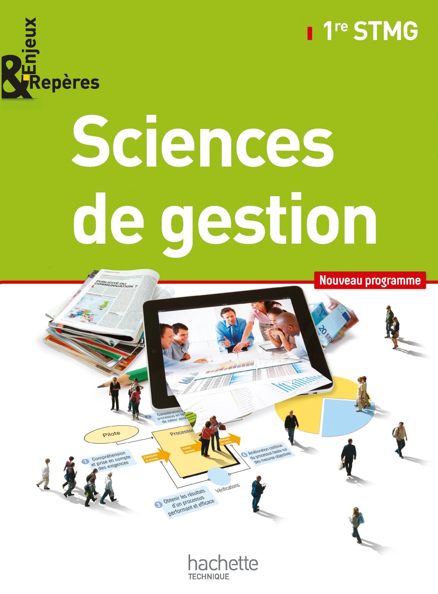 Enjeux et repères Sciences de gestion 1e STMG: Livre élève book