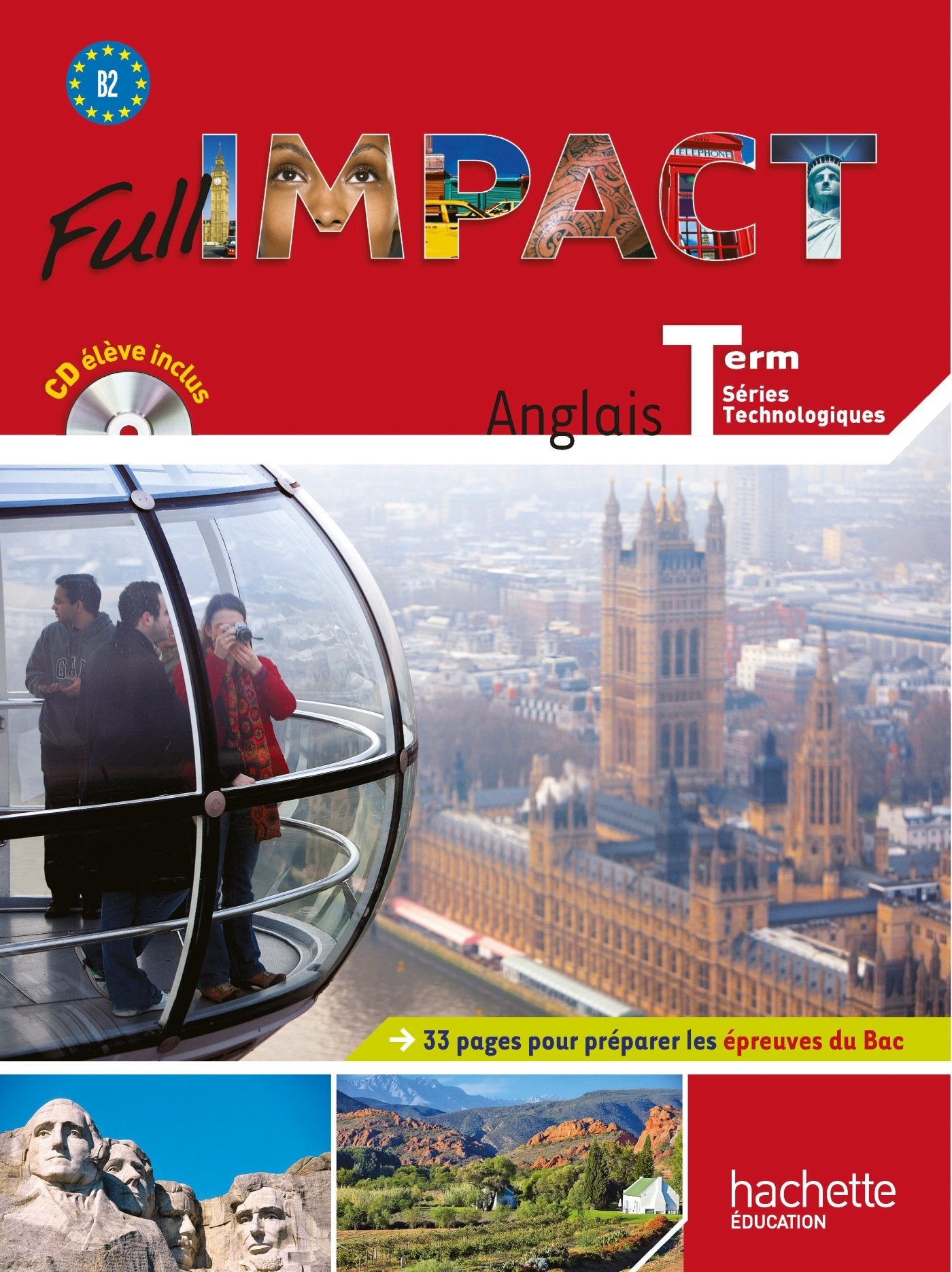Full impact Term. séries technologiques - Livre élève Grand format + CD audio - Ed. 2012 book