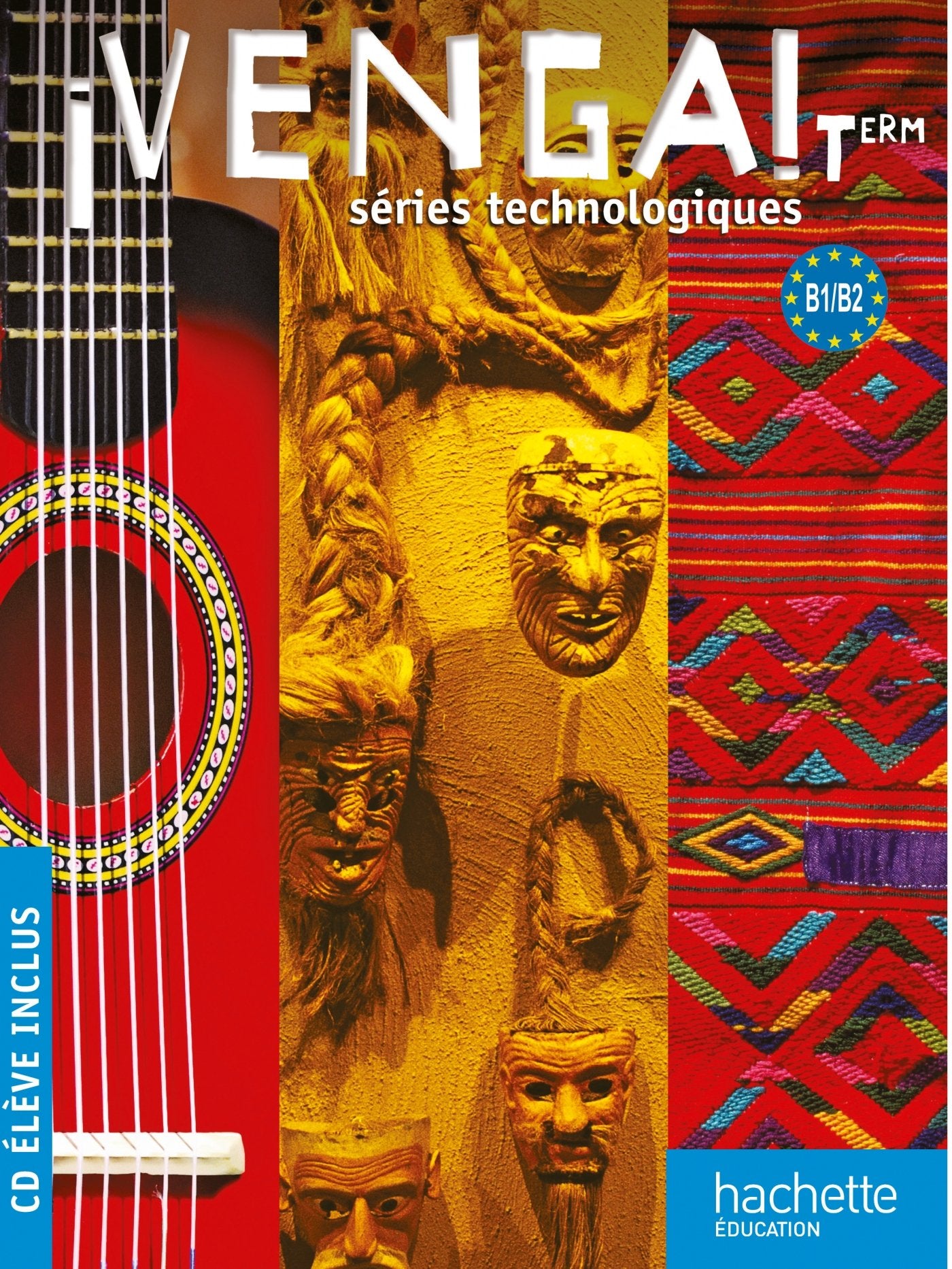 ¡ Venga ! Term. séries technologiques - Livre élève Grand format + CD audio - Ed. 2012 book