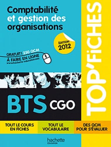 Comptabilité et gestion des organisations BTS CGO book