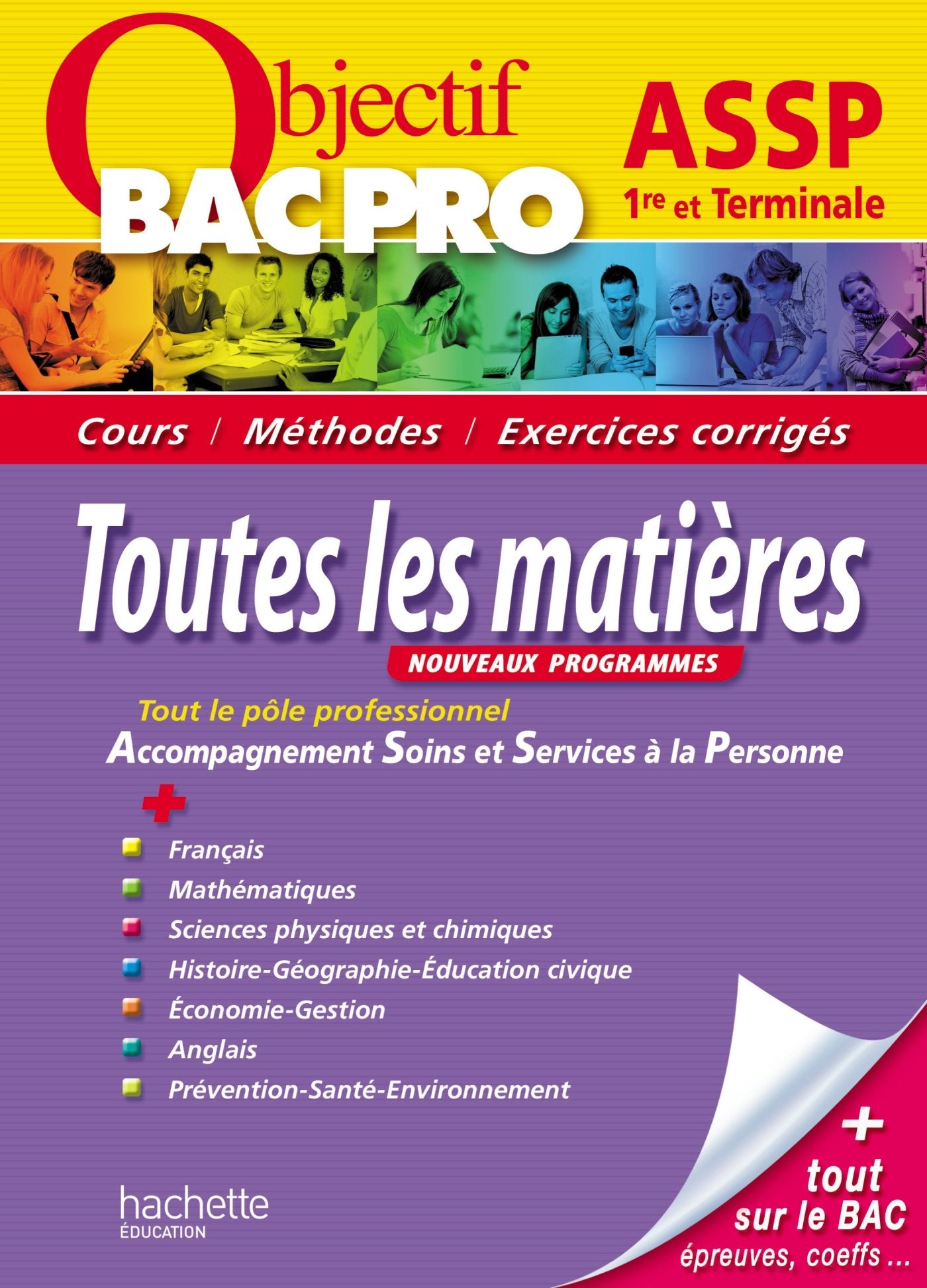 Toutes les matières 1re et Tle ASSP book