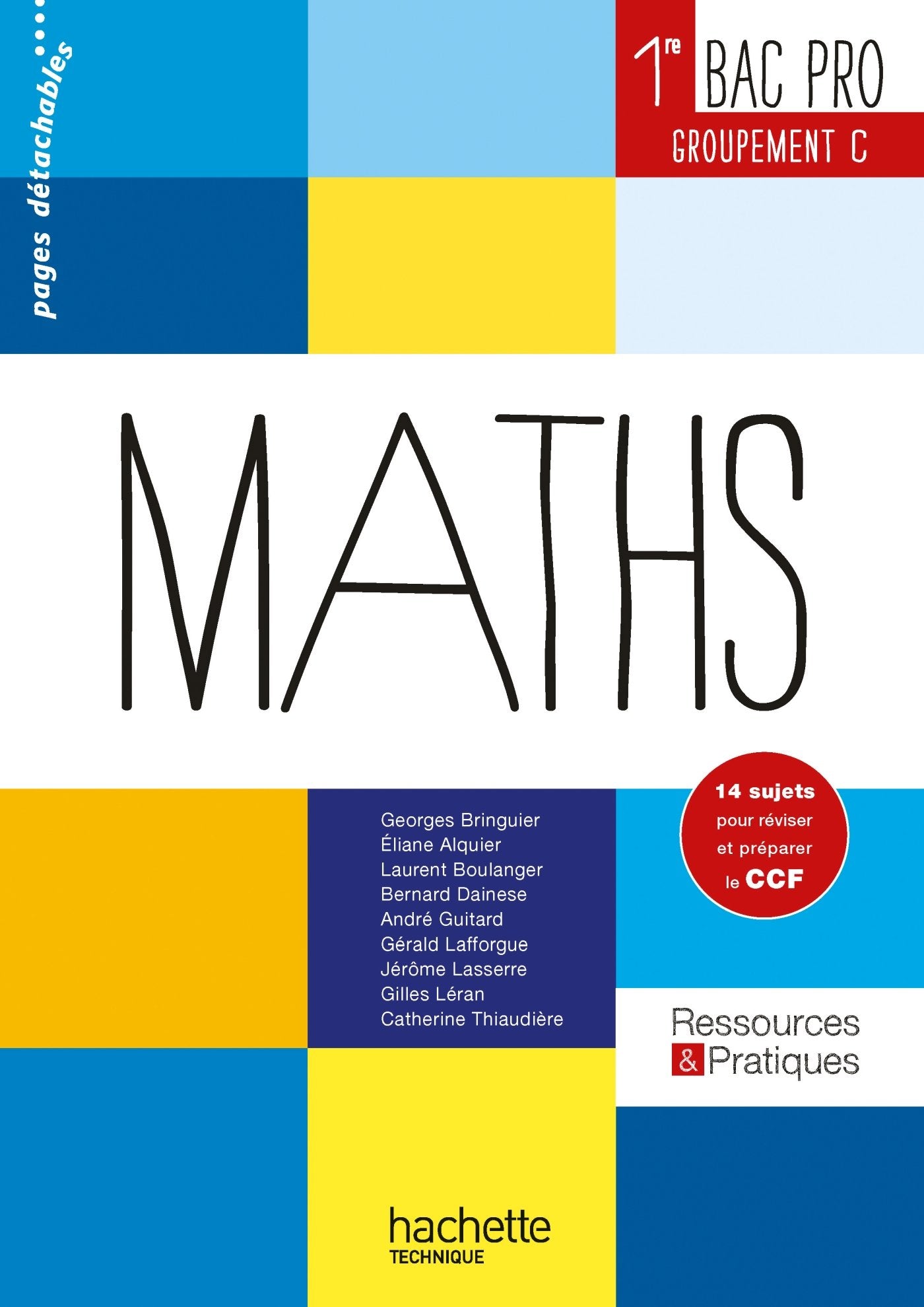 Ressources et pratiques Maths 1re Bac Pro Tertiaire (C) - Livre élève - Ed. 2014 book