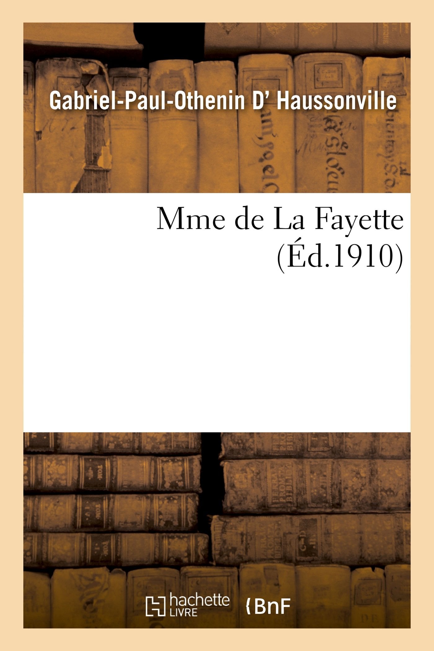 Mme de La Fayette 6éme édition book