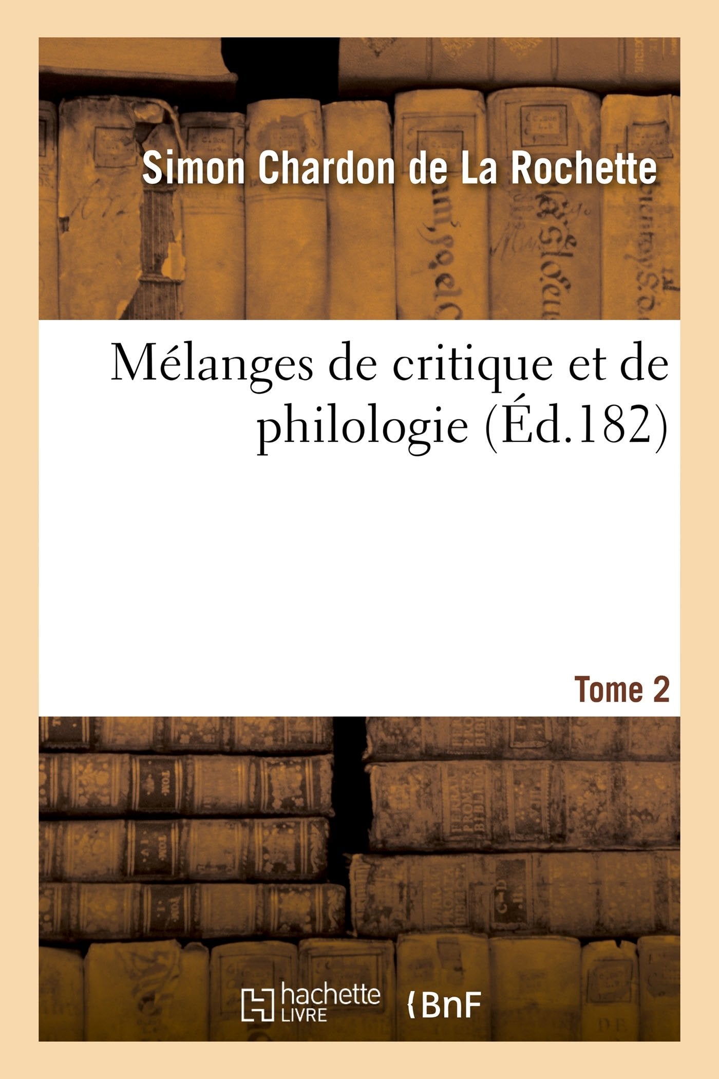 Mélanges de critique et de philologie T02 book