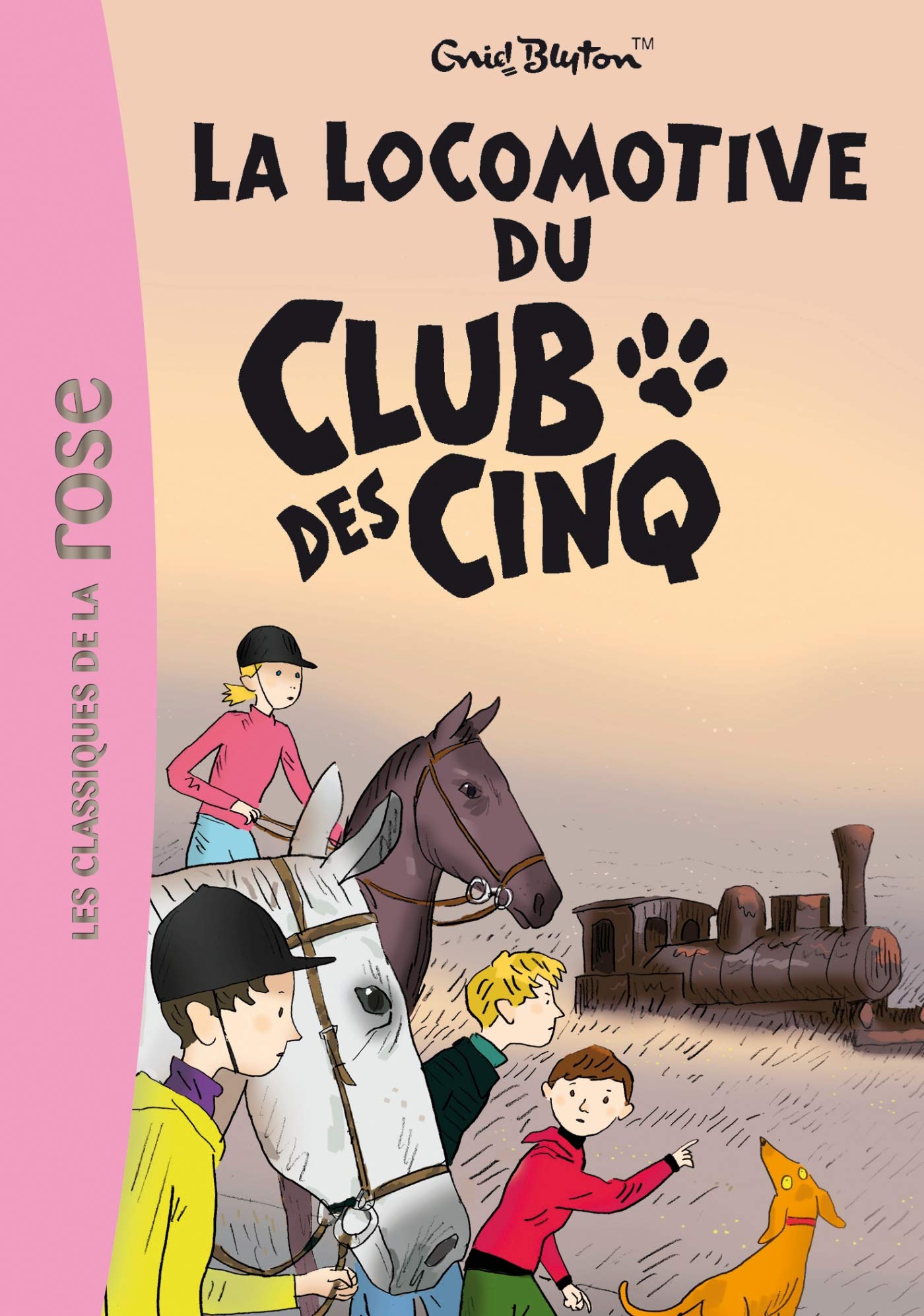 Le Club des Cinq 14 - La locomotive du Club des Cinq Contemporary literature