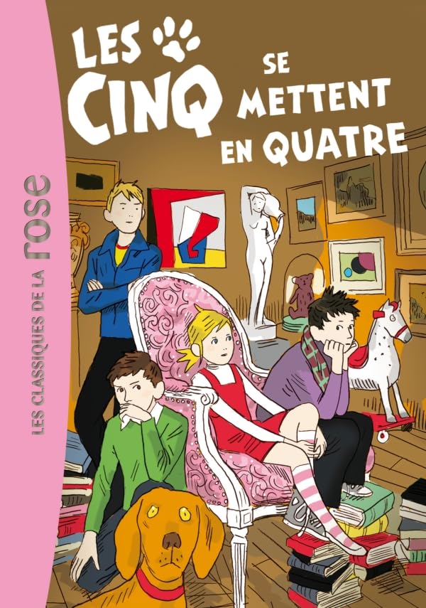 Les Cinq 30 - Les Cinq se mettent en quatre book