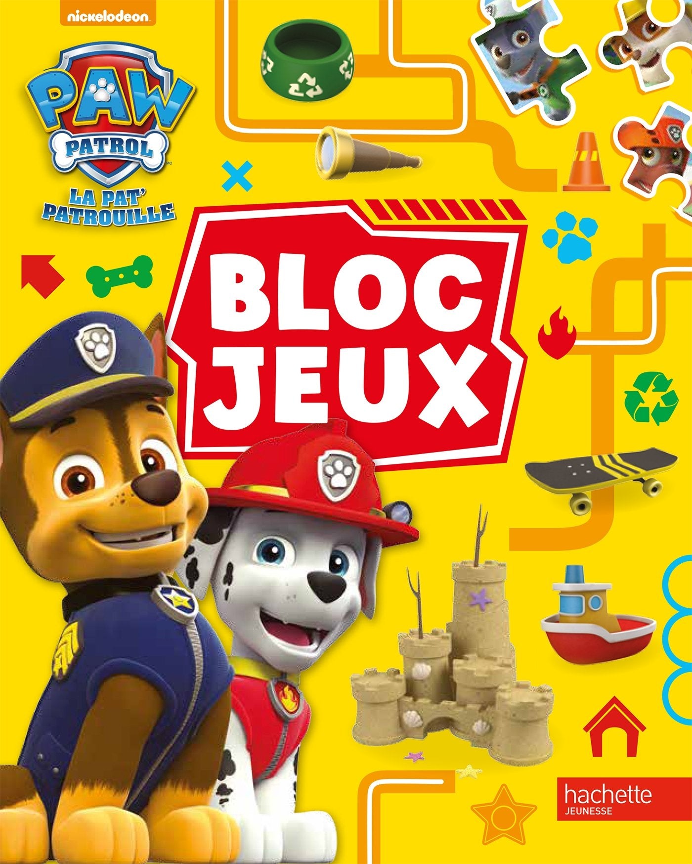 Paw Pawtrol - La Pat'Patrouille - Bloc jeux book