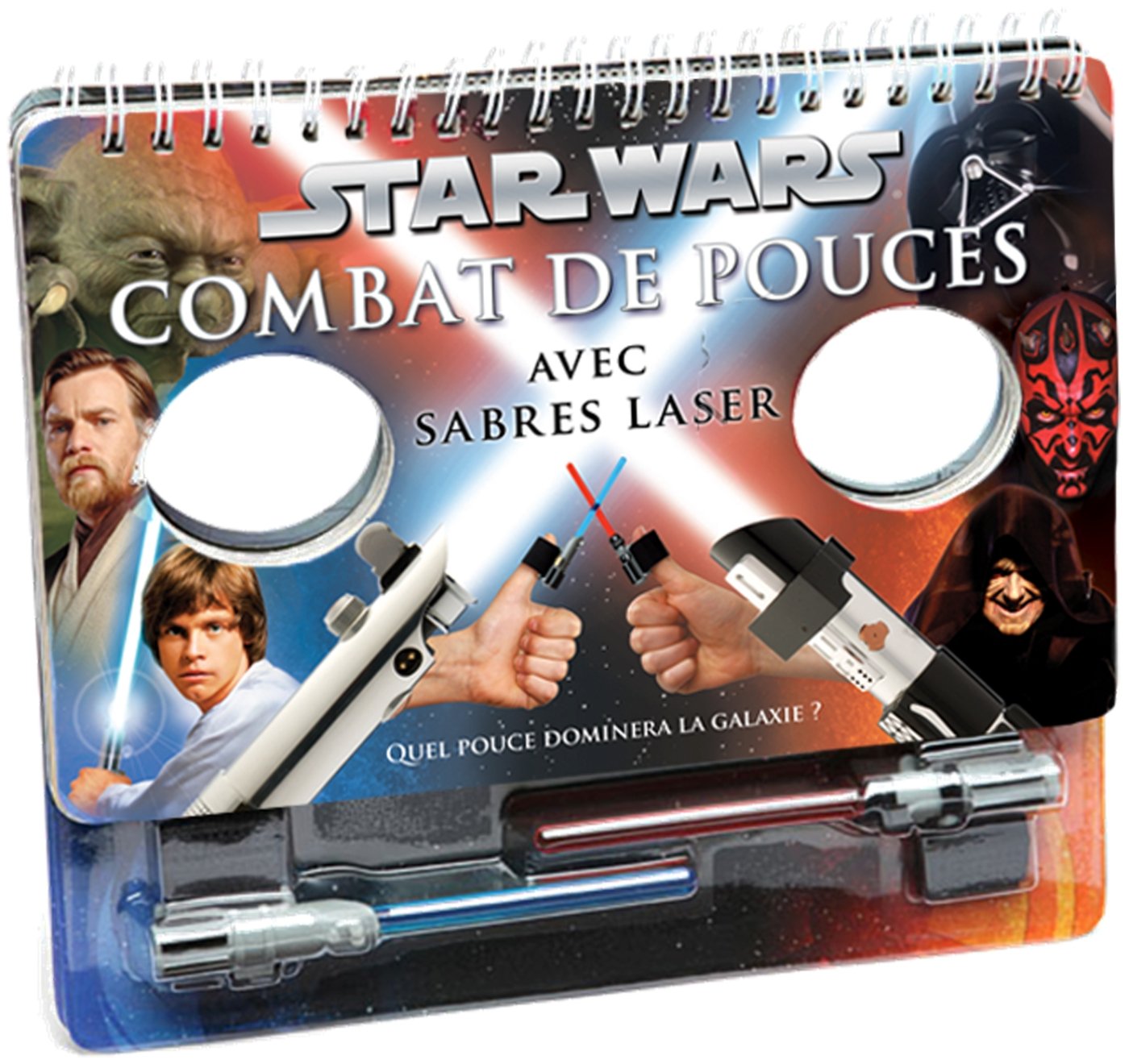 Star Wars , Combat de pouces Sabres laser book