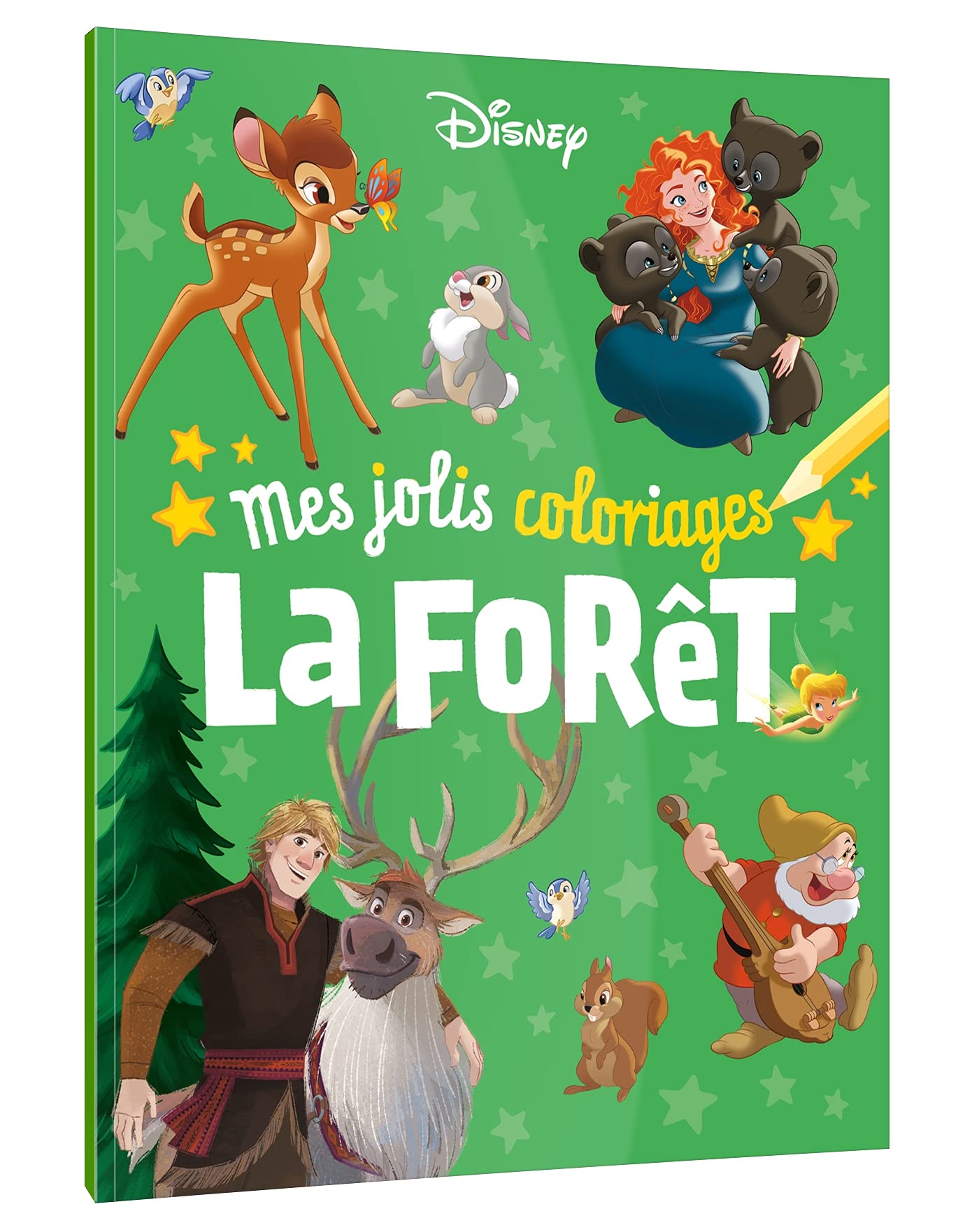 DISNEY - Mes Jolis Coloriages, La Forêt book