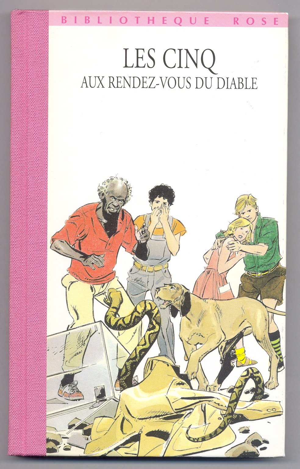 Les Cinq aux rendez-vous du diable : une nouvelle aventure des personnages créés par Enid Blyton book