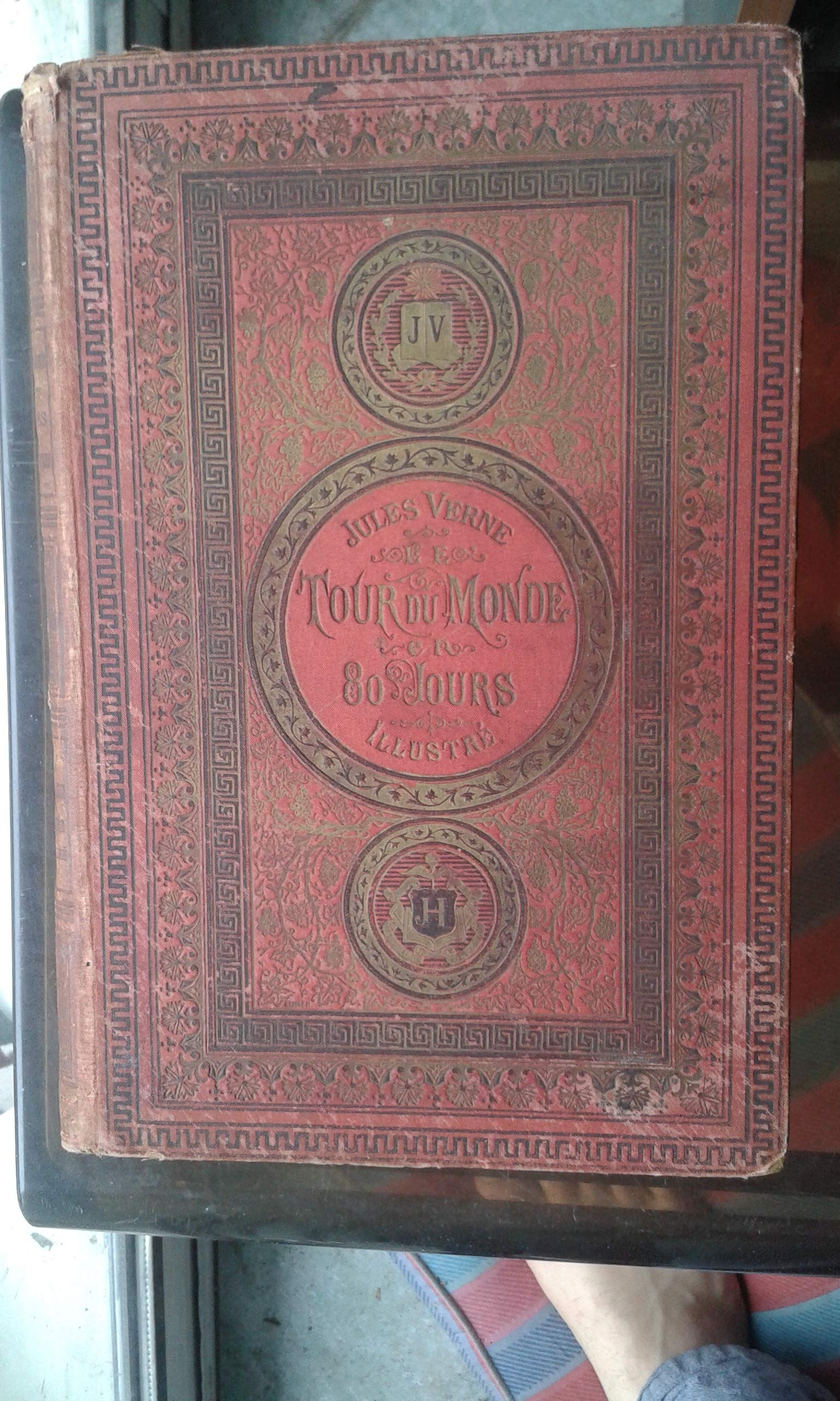 Le tour du monde en 80 jours : le rayon-vert book