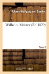 Wilhelm Meister. Tome 3 Contemporary literature
