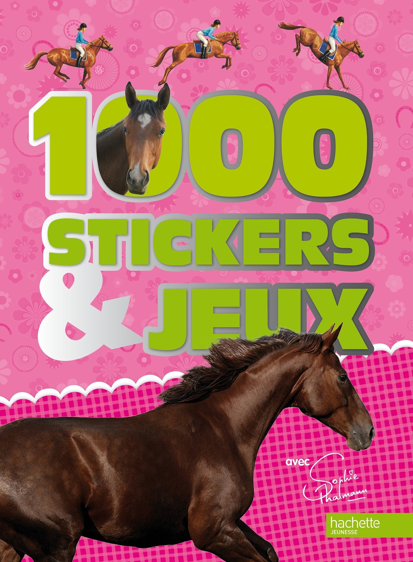 1000 stickers et jeux avec Sophie Thalmann Books