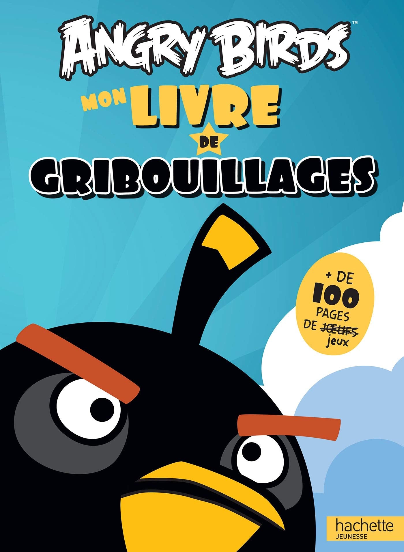 Angry birds: Mon livre de gribouillages book