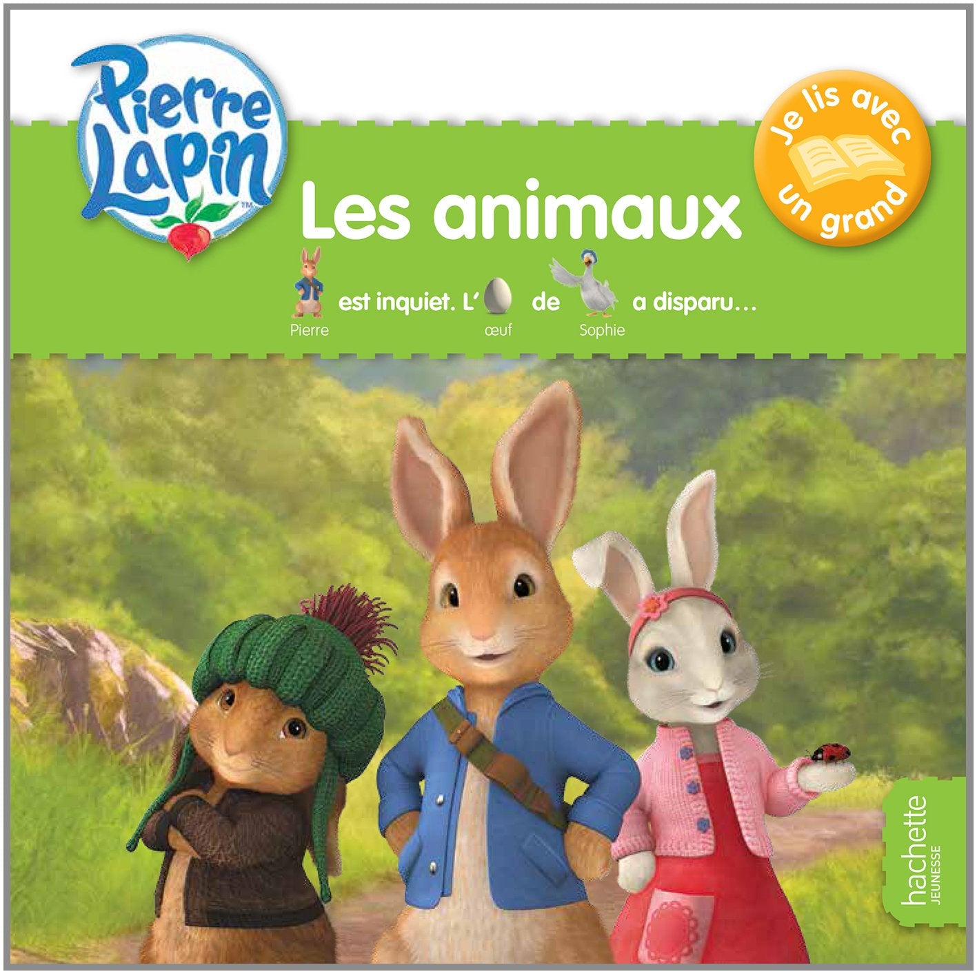Pierre Lapin - Je lis avec un grand - Les animaux de la forêt Children's books