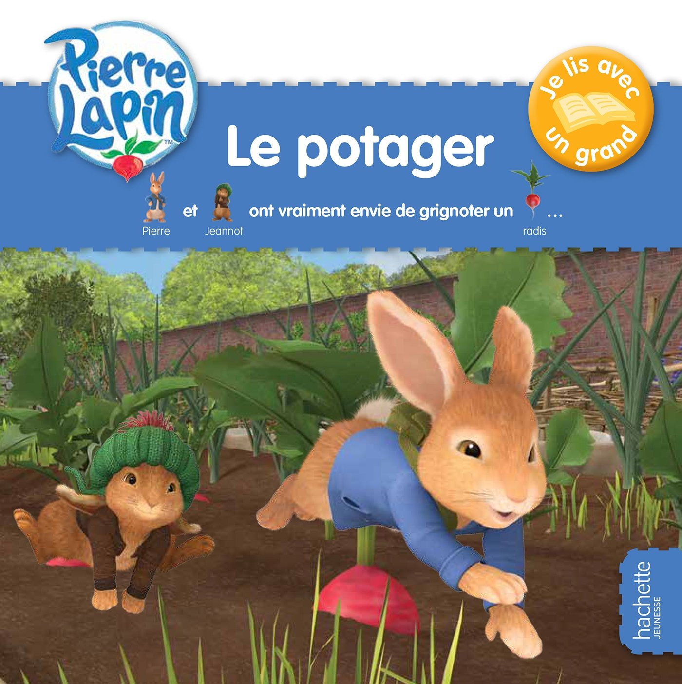Pierre Lapin - Je lis avec un grand - Promenade au potager Children's books